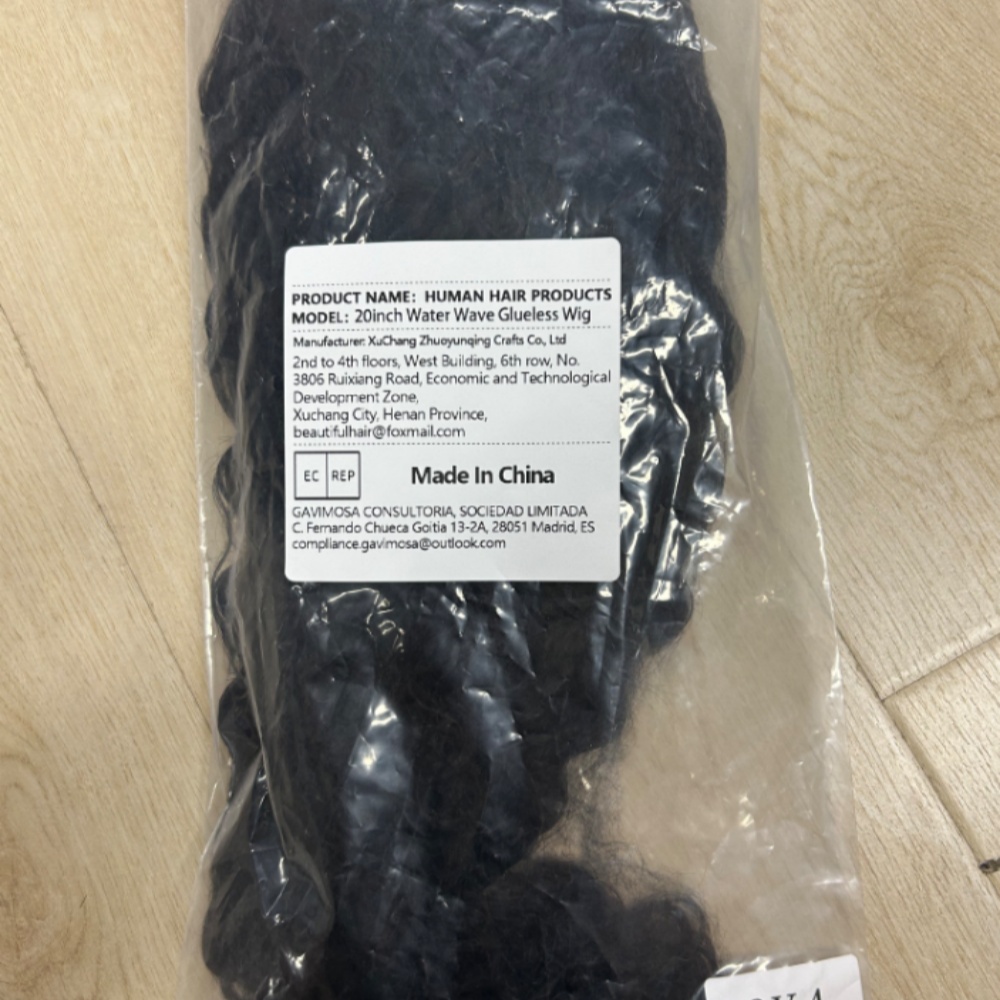 Deep Wave 3 Bundles With Closure - Paquetes de cabello con rizos ondulados
