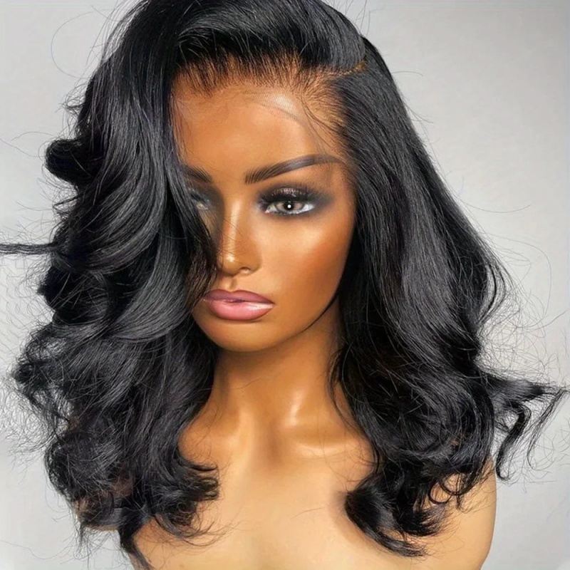 Peluca frontal de encaje HD co - Glueless Wear And Go Human Hair Wig reseña y precio