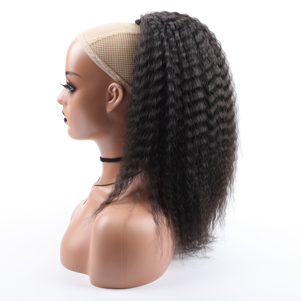 Coleta sintética con cordón pa - Drawstring Afro Curly Puff Ponytail reseña y precio