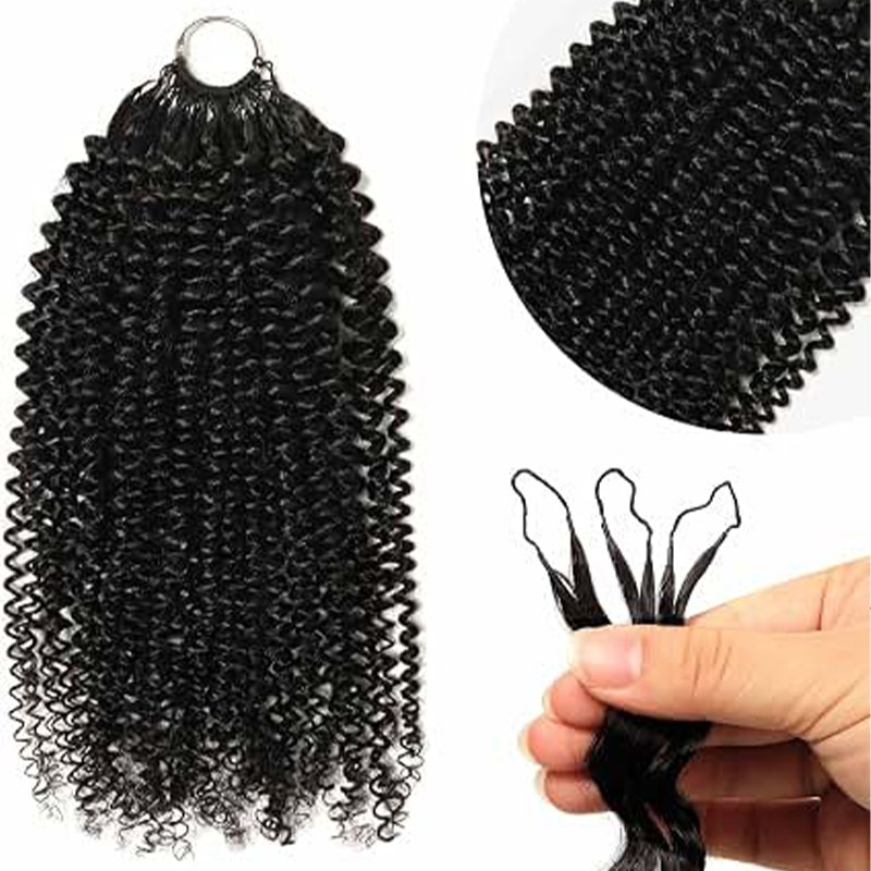 Cabello Humano Jerry Curly par - Hair Bundles reseña y precio