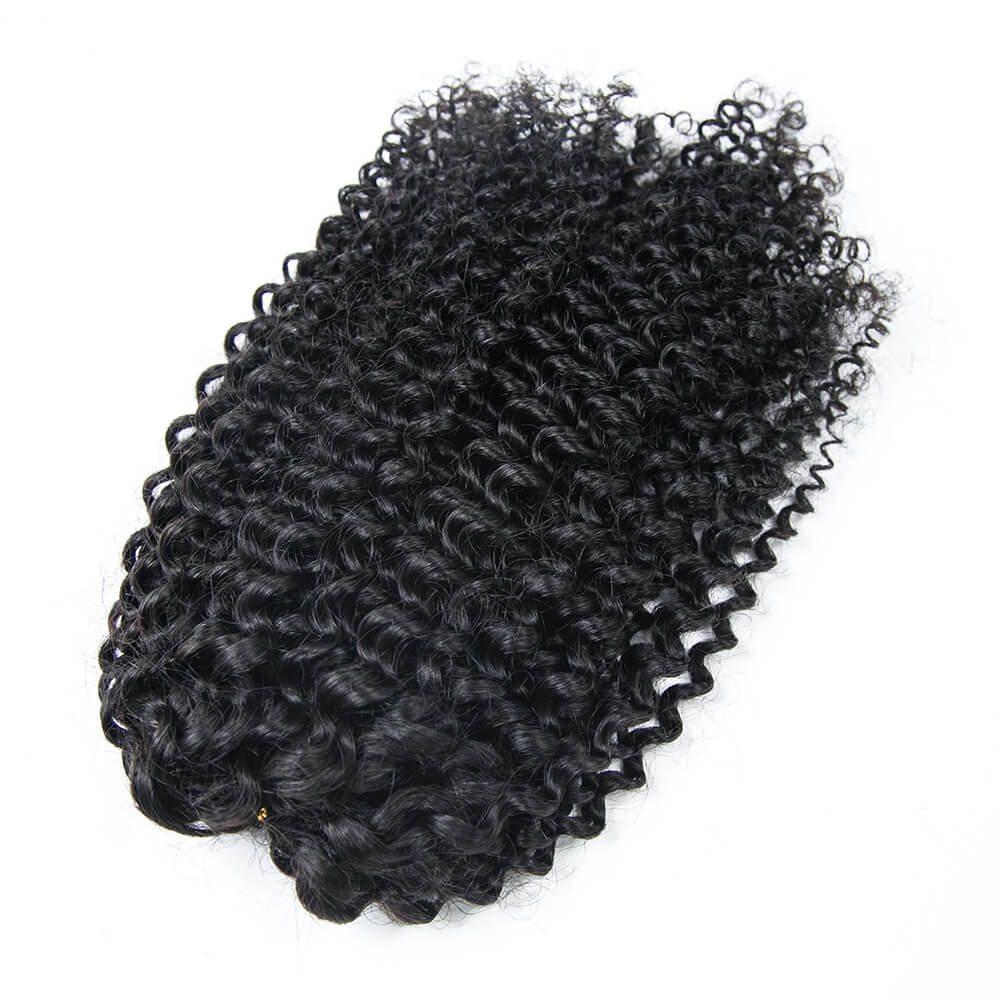 Cabello Humano Jerry Curly par - Hair Bundles reseña y precio