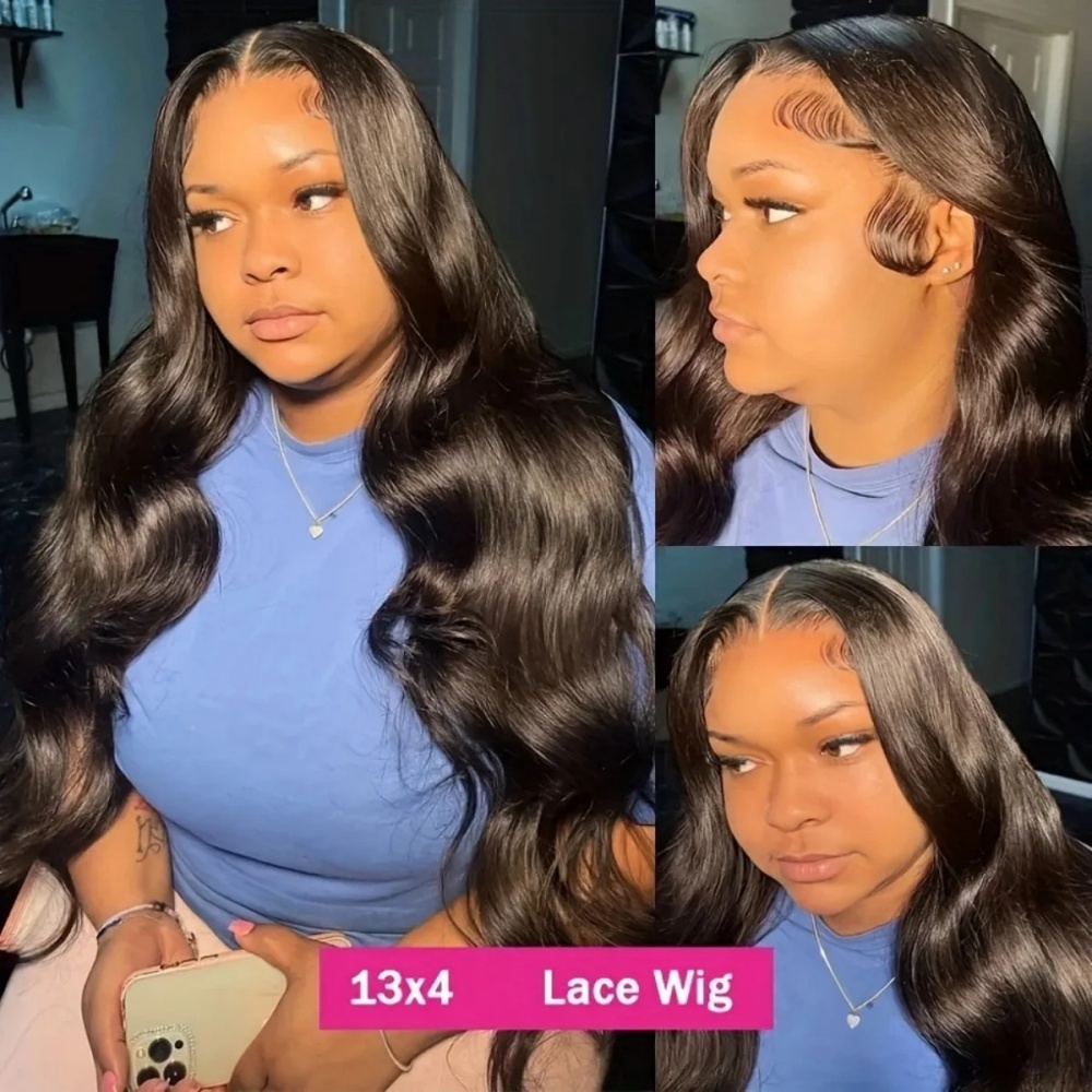 Peluca de cabello humano con o - Lace Front Wigs reseña y precio
