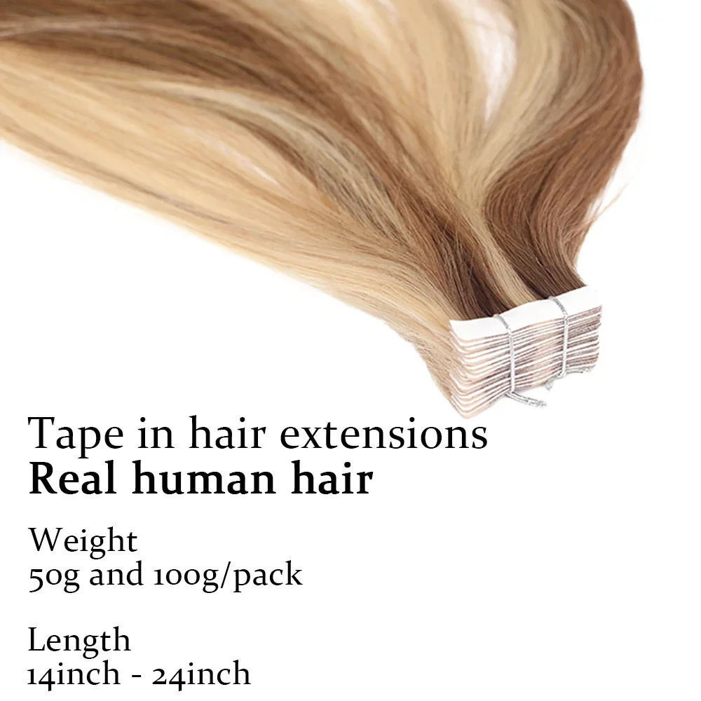 Extensiones de cabello humano  - Invisible Tape In Extensions Real Hair reseña y precio