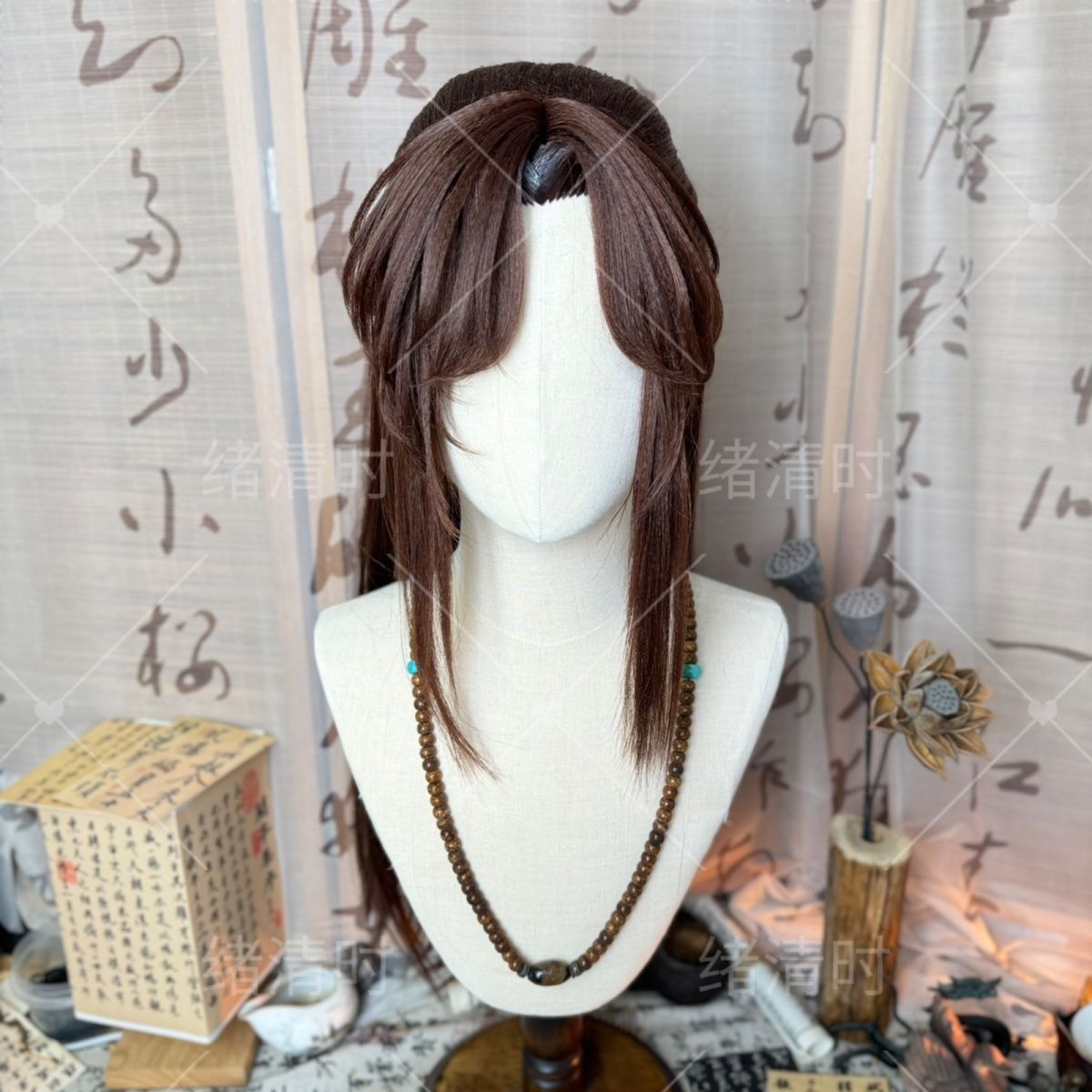 Peluca Estilo Guangling Wang,  - Synthetic Wigs reseña y precio