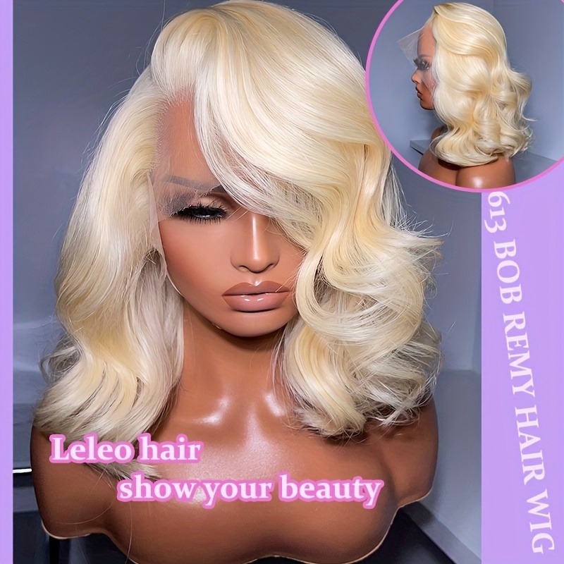 Peluca con frente de encaje 61 - 613 Blonde Body Wave Lace Front Wig reseña y precio