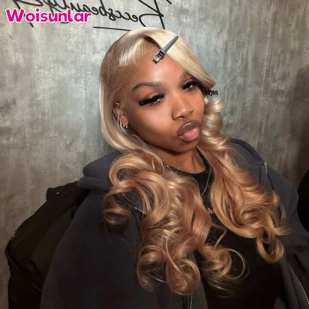 Pelucas de cabello humano con  - 613 Blonde Body Wave Lace Front Wig reseña y precio