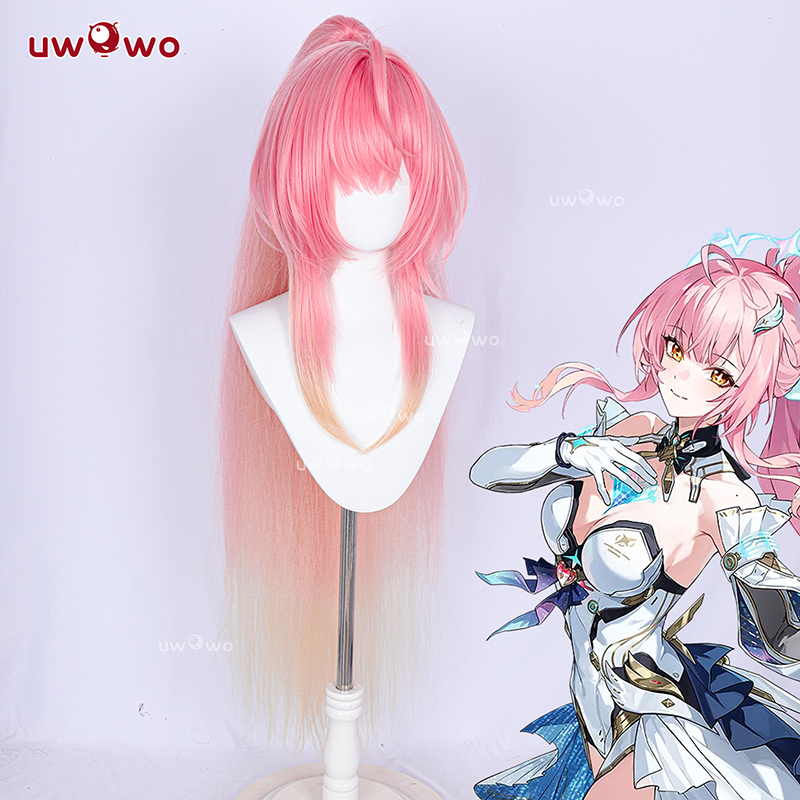 Peluca UWOWO Aemeath para el j - Synthetic Wigs reseña y precio