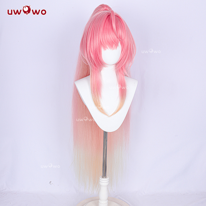 Peluca UWOWO Aemeath para el j - Synthetic Wigs reseña y precio