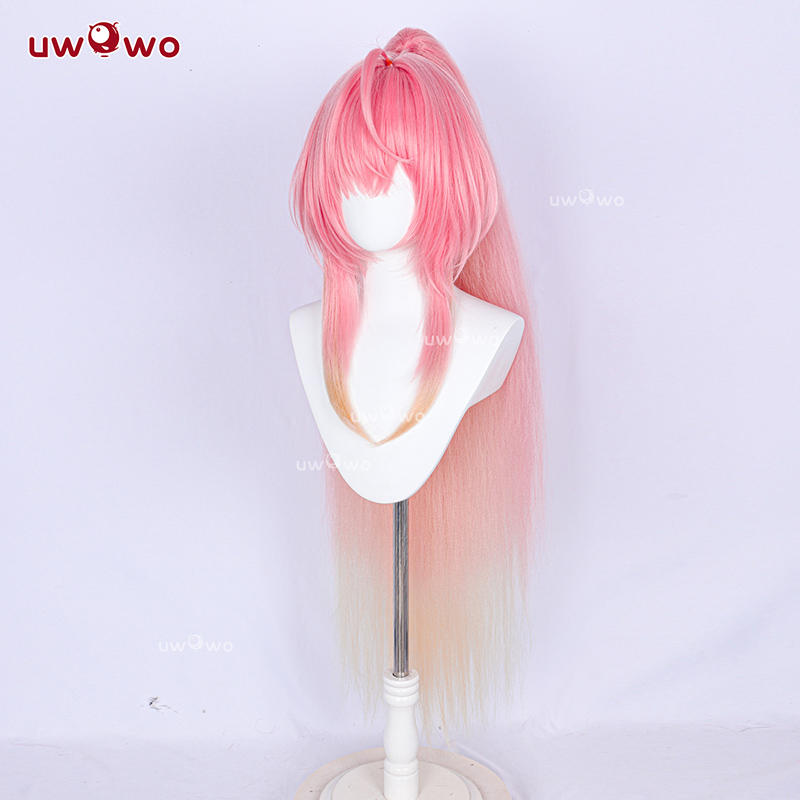 Peluca UWOWO Aemeath para el j - Synthetic Wigs reseña y precio
