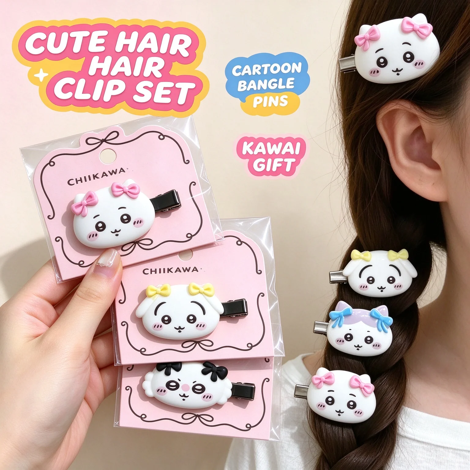 @Pinza para el cabello con laz - Hair Bundles reseña y precio