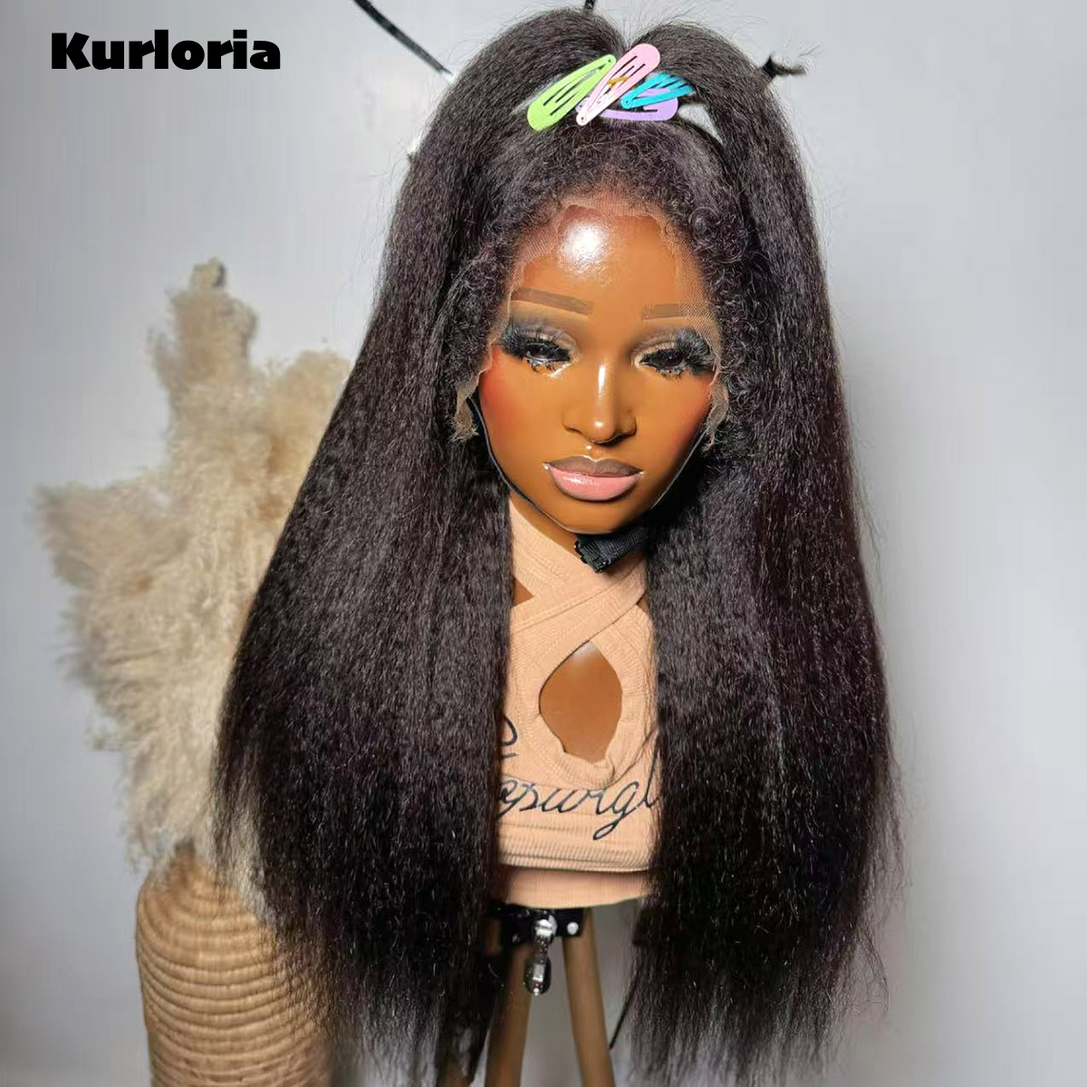 Peluca de encaje transparente  - Glueless Wear And Go Human Hair Wig reseña y precio